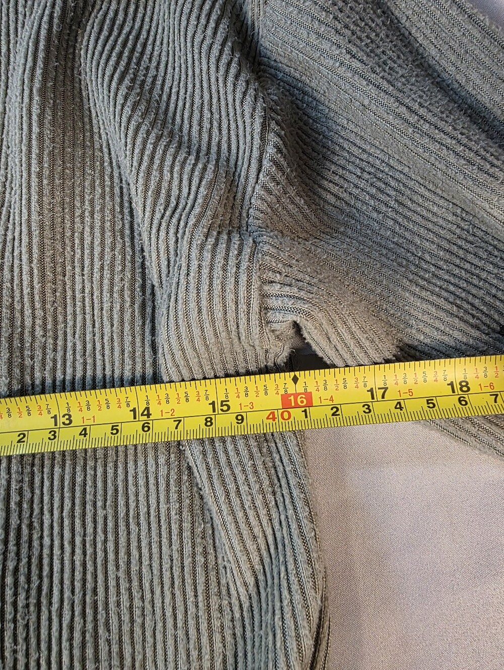 Streetwear Society Light Sage Crewneck Ribbed Sweater - Picture 4 of 5